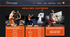 Desktop Screenshot of playhardsports.com.au